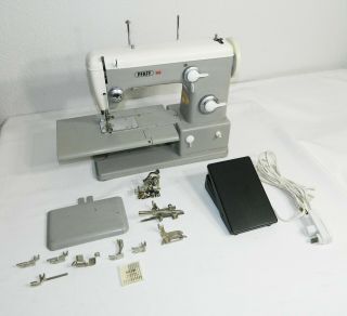 Vintage Pfaff 360 Sewing Machine W Foot Pedal & Accessories - Arm Germany 261