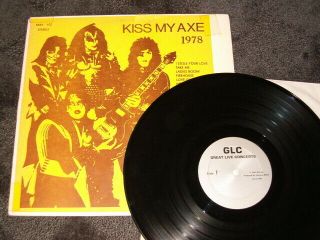 Kiss - Kiss My Axe - 1978 - Rare Live Recordings - NM - Not TMOQ 3