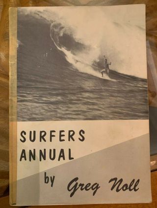 Rare Vintage Greg Noll Surfers Annual Surfing Surfboard Surf Rick Griffin 1960s