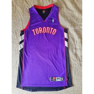Vintage Nike Toronto Raptors Authentic Blank Jersey Size 44 Mcgrady Carter Drake