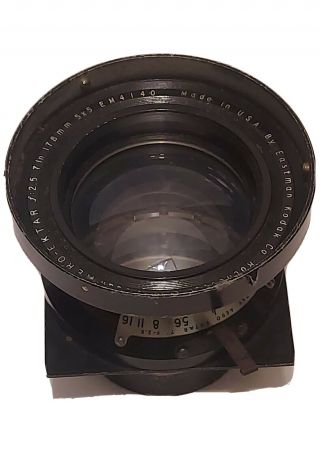 Vintage Kodak Aero Ektar F/2.  5 178 Mm Lenses