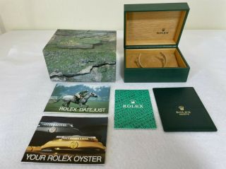 Rolex Vintage Sea Dweller 16600 Watch Box Case 64.  00.  01 Booklet Holder 105007