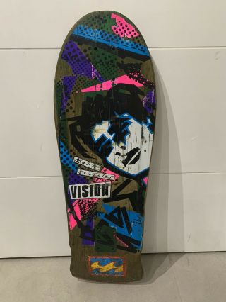 Vintage Vision Mark Gonzales Skateboard Deck.  Gonz Og