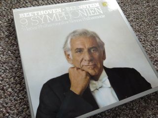 Bernstein Beethoven 9 Symphonien Dgg 2740 216 - 10 8 Lps Nm Pristine