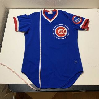 Wilson Mlb Chicago Cubs Jersey 21 Sosa Baseball Vintage 80s Rookie Pro Sz 42