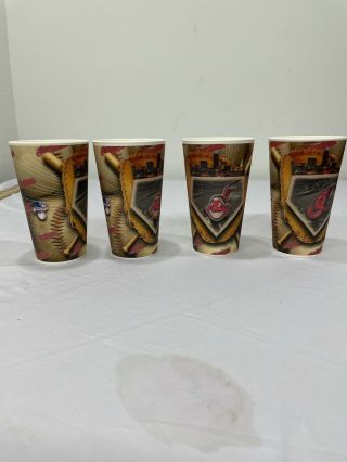 Cleveland Indians Baseball Chief Wahoo Hologram Sprit Cups MLB 2
