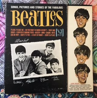 The Beatles - Songs,  Pictures And Stories…original Dated Lp 1964