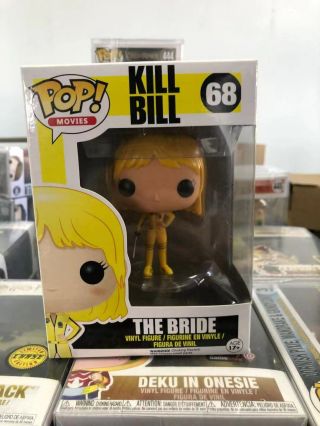 Funko Pop！movies: Kill Bill - The Bride 68 Beatrix Kiddo Retired With Protector