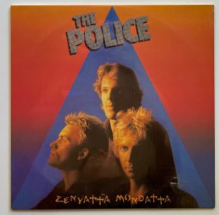 Vtg 1980 The Police Album Zenyatta Mondatta Vinyl 1st Press Lp