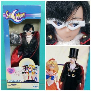 Sailor Moon Tuxedo Mask Deluxe Adventure Doll 6 " Irwin Action Figure 2000 Nib