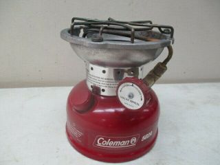 Vintage Red 09/97 Coleman Classic Stove