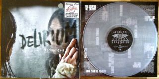 Lacuna Coil - Delirium Vinyl Lp Clear /300,  Cd