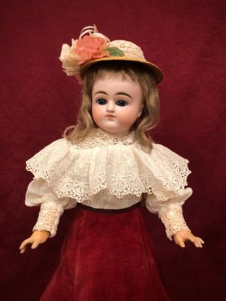 Antique Closed Mouth Kestner Bisque Doll - Gorgeous