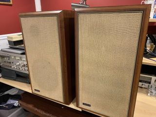 The Large Advent Vintage Speakers Surrounds All