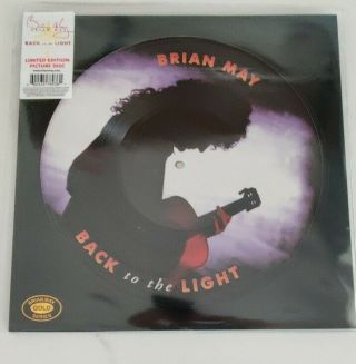 Back To The Light Picture Disc Vinyl Lp - Brian May Queen 3000 Worldwide