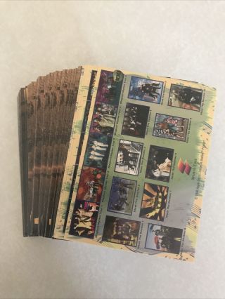 1996 THE BEATLES SPORTS TIME COMPLETE TRADING CARD SET 1 - 100 2