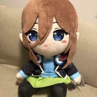 The Quintessential Quintuplets Miku Nakano Big Plush Opening Mouth 30cm