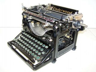 Antique 1926 Underwood Model 5 Vintage Typewriter 2088480 - 5