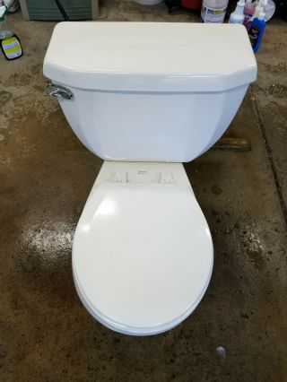 Vintage American Standard Cadet Toilet,  1992,  4078 3.  5 Gallon,  White,