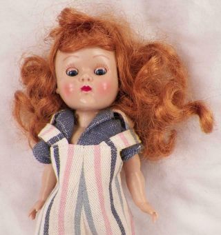 Vogue Ginny Doll OB Rain or Shine 29 Straight Leg Walker Fever Cheeks Red Hair 2