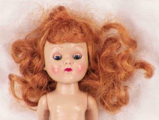 Vogue Ginny Doll OB Rain or Shine 29 Straight Leg Walker Fever Cheeks Red Hair 6