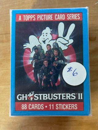 Ghostbusters Ii 2 Movie 1989 Topps Complete Base Card & Sticker Set Of 88,  11