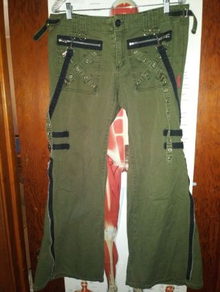 Tripp Nyc Pants Vintage Army Green
