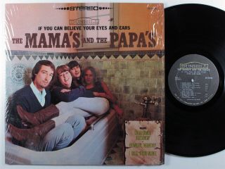 Mamas & The Papas If You Can Believe Your Eyes And Ears Dunhill Lp Vg,  Shrink