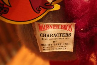 Road Runner & Wile E Coyote Vintage 1971 Toy Stuffed Dolls,  Warner Bros. 2