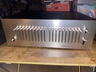 Vintage Pioneer Sg - 9500 Stereo Graphic Equalizer