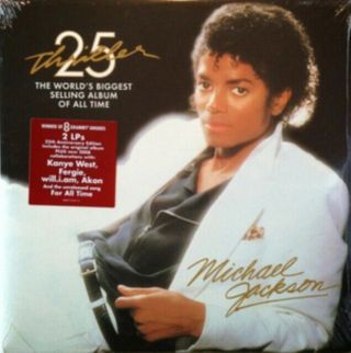Michael Jackson Thriller 25th Anniversary Edition / 2lp / 180g / Gatefold Vinyl