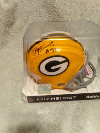 Paul Hornung Autographed Green Bay Packers Mini Helmet