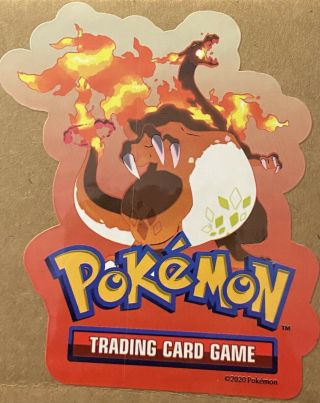 Pokemon Trading Card Game Charizard Retail Window Cling Decal 24”x30”