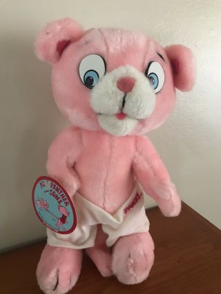 Pink Panther Panky Plush 1980s Stuffed Animal Mighty Star Pink Panther And Sons