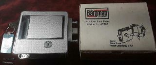 Gorgeous Vintage Bargman L - 300 Motorhome Door Lock,  Parts Fast Ship
