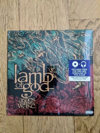 Lamb Of God Ashes Of The Wake Vinyl Record - 1st Pressing 2004 12 " Rare