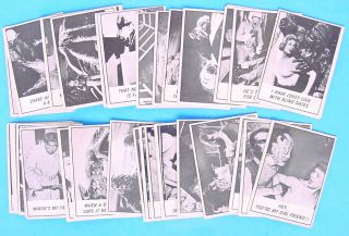 1966 Topps A I Pictures Movie Monster Laffs Non - Sports Bubble Gum Trading Cards