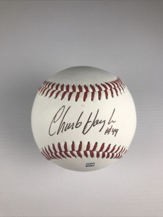 Dodgers Marlins Charlie Hough Signed Official Pacific Coast League Baseball