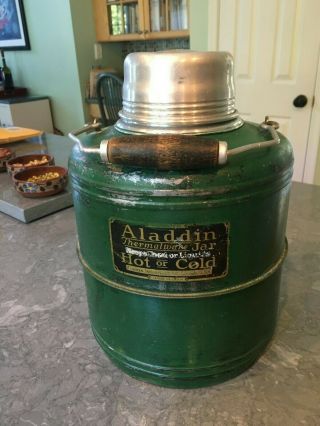 Thermos Aladdin Thermalware Jar,  Vintage 1920 