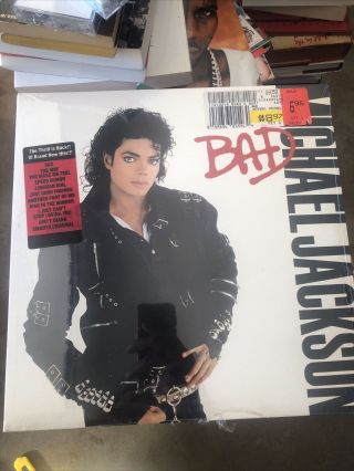 Michael Jackson Bad Pop Soul Lp From 1987