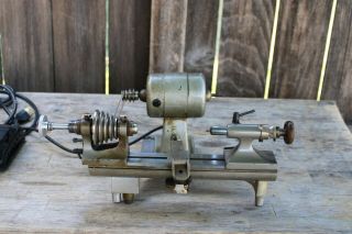 Vintage Clock Makers/ Repair Persons / Jewelers Small Bench Lathe