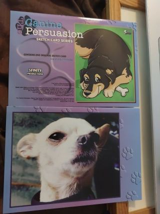 5finity 2018 The Canine Persuasion Sketch Card Pack 1 Sketch Each 1/300