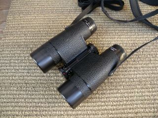 vintage Leitz binoculars 8x32 great worked with hard case.  Germany. 6