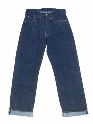 Levi’s 201 Xx Buckle Back Jeans Men’s Size 36 Selvedge Redline Vintage Denim