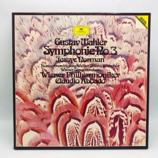Mahler,  Symphonie No.  3,  Abbado,  2 Lp Set,  2741 010,  Deutsche Grammophon,  Digital
