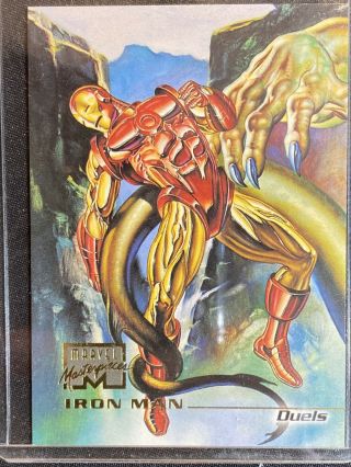 1996 Marvel Masterpieces Iron Man Duels Base Card,  67 Boris Vallejo/julie Bell