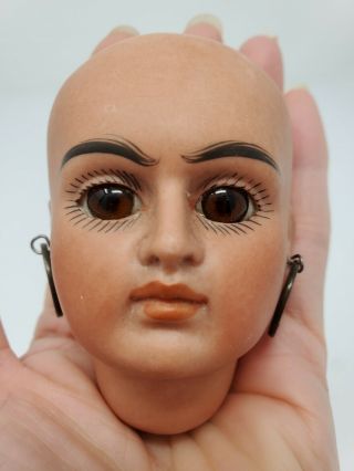 Antique Sonneberg Belton Bisque Head Doll Of Native American Bahr Proschild 244
