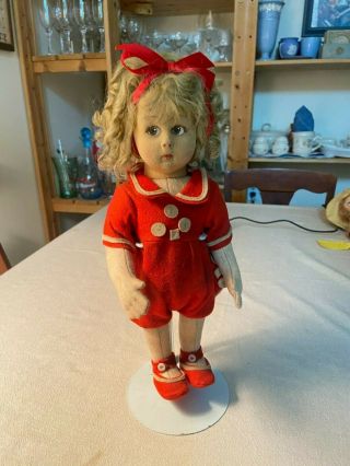 13 " Lenci Child Doll 111 Series Circa 1920 