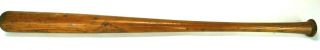 Vintage 1940s Adirondack Wood Baseball Bat Lou Gehrig Style 34 " Reverse Brand