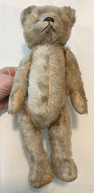 RARE Antique 10” Jointed Teddy Bear Purse Maybe STEIFF? No Tag 3